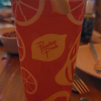 Happy Camper - Big ass Lemonade - 32 oz pink lemonade and vodka - Pizza Near Me - Las Vegas, Nevada