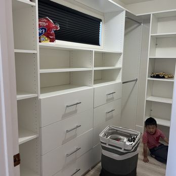 The Closet Magician - After left side of closet - Home Organization Near Me - Lafayette, California