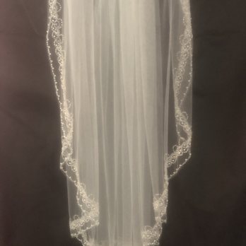 David's Bridal - The veil I chose. - Bridal Near Me - Burbank, California
