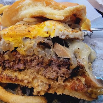 Double Dogs - Gallatin - Mushroom & Swiss w/ Fries Egg and Fries - Sports Bars Near Me - Gallatin, Tennessee Double Dogs - Gallatin - Mushroom & Swiss w/ Fries Egg and Fries - Sports Bars Near Me - Gallatin, Tennessee