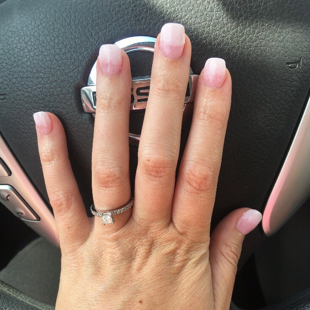 Lavish Nails 2 - This is their pink ombré - Nail Salons Near Me - Lexington, Kentucky Lavish Nails 2 - This is their pink ombré - Nail Salons Near Me - Lexington, Kentucky