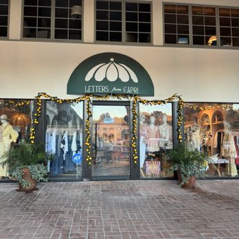 Letters From Capri - Store front - Women's Clothing Near Me - Palos Verdes Estates, California Letters From Capri - Store front - Women's Clothing Near Me - Palos Verdes Estates, California