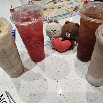 S7 IcyBubble - Our drinks include a plain black tea (no sugar)... and a Watermelon Icy Bubble! - Juice Bars & Smoothies Near Me - Waipahu, Hawaii