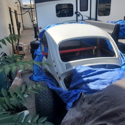 Classic Touch Interiors & Restorations - This is the car 2 years into the project. It was left outside for months, the aged tarping was ripped/frayed. Extensive new rust inside.