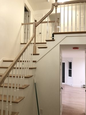 Stair case remodel. - Stair case remodel before and after photos, this project was a lot of fun! Stair case remodel. - Stair case remodel before and after photos, this project was a lot of fun!