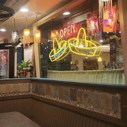 Bandanas Mexican Grille - Outside at night
