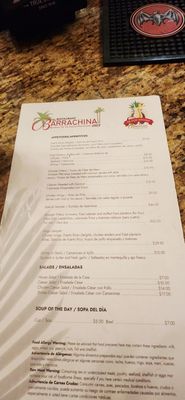 Menu photo 5 Barrachina San Juan, PR Menu photo 5 Barrachina San Juan, PR
