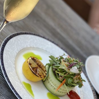 Park & Howard Bistro - Red Wine Braised Grilled Octopus* - New American Near Me - Burlingame, California