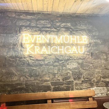 Eventmuhüle Kraichau - Sign - Venues & Event Spaces Near Me - Östringen, BW