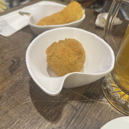 Fried rice ball & potato ball Fried rice ball & potato ball