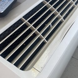 Menorah House - What is in the AC vent???? What is that? So gross!