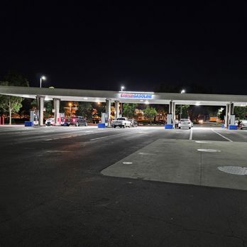 Costco Gasoline - 5:17am on 8-23-23 - Gas Stations Near Me - Lakewood, California