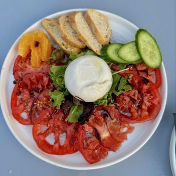 Tower 23 - Burrata appetizer (yum!) - San Diego, CA