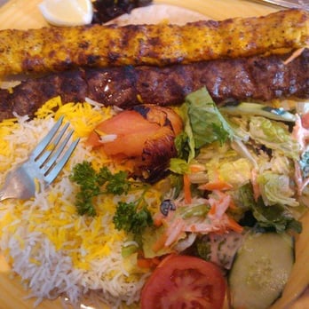 Fanoos Grill - Chicken / beef koobideh (Combo #1) - Middle Eastern Near Me - Torrance, California Fanoos Grill - Chicken / beef koobideh (Combo #1) - Middle Eastern Near Me - Torrance, California