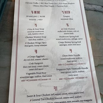 Nine Tailed Fox - Happy Hour Menu. It has changed since I want some items have been removed - Chinese Near Me - Baltimore, Maryland Nine Tailed Fox - Happy Hour Menu. It has changed since I want some items have been removed - Chinese Near Me - Baltimore, Maryland