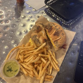The Keg and Egg - BEC, on hard roll - American Near Me - Wilmington, North Carolina The Keg and Egg - BEC, on hard roll - American Near Me - Wilmington, North Carolina