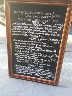Menu photo 2 Le Pantruche Paris, 75 Menu photo 2 Le Pantruche Paris, 75