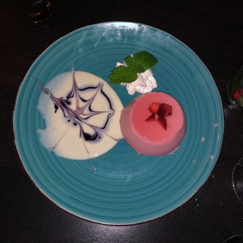 Trattoria 360 - strawberry panna cotta - Italian Near Me - Campbell, California