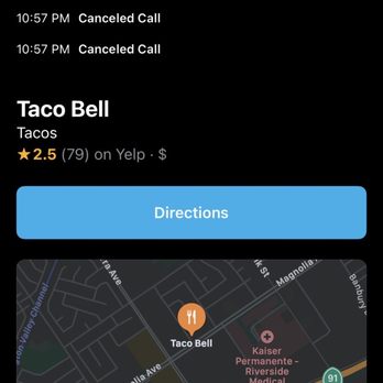 Taco Bell - Fast Food Near Me - Riverside, California