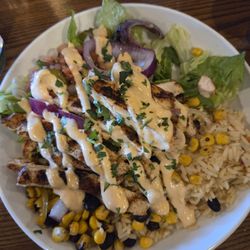 99 Restaurants - Chicken fajita bowl