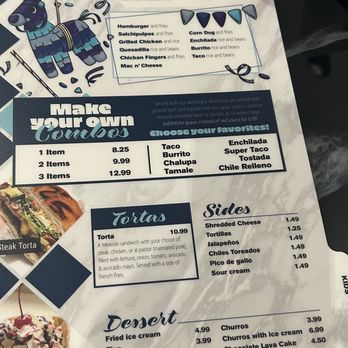 Agave Azul Cocina Mexicana - Menu - Seafood Near Me - Edmond, Oklahoma