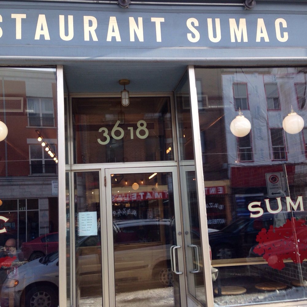 Sumac - Storefront - Middle Eastern Near Me - Montreal, Quebec Sumac - Storefront - Middle Eastern Near Me - Montreal, Quebec