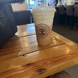 Specialty: iced garden chai Specialty: iced garden chai