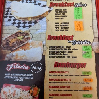 Que Tortas - Breakfast and Hamburger - Mexican Near Me - San Antonio, Texas
