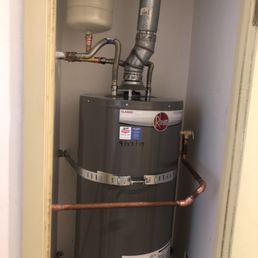New hot water heater