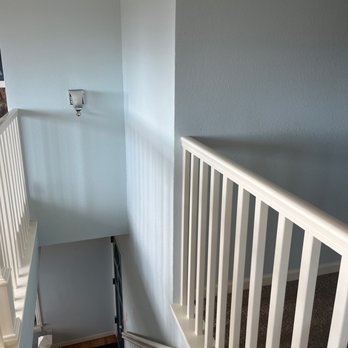 Next Level Painting - Hallway/ stairway and banister - Painters Near Me - Oakland, California Next Level Painting - Hallway/ stairway and banister - Painters Near Me - Oakland, California