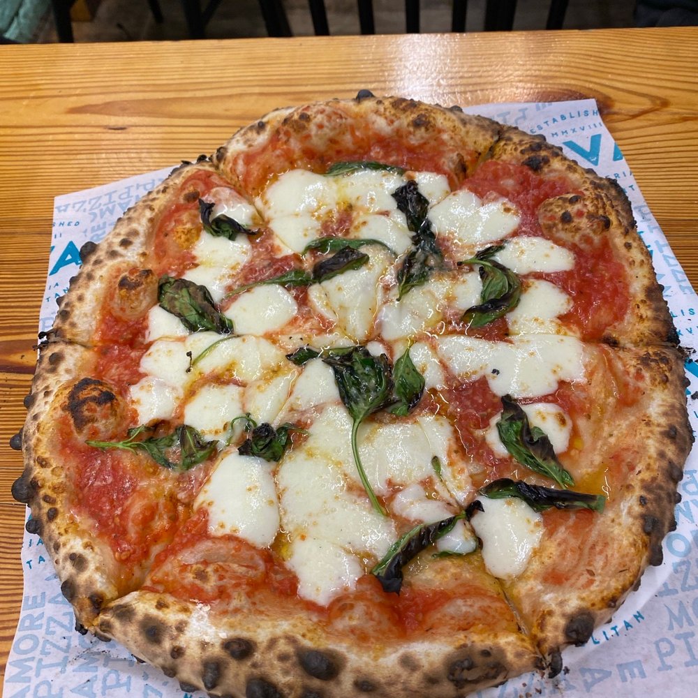 Ava Pizzeria - 12 inch Margherita Pizza - 12" - Pizza Near Me - Charlotte, North Carolina