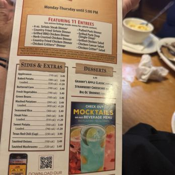 Texas Roadhouse - Menu items. - Barbeque Near Me - Brownsville, Texas