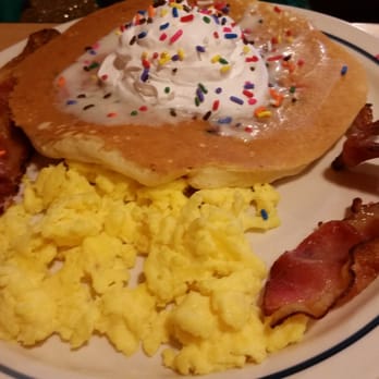 IHOP - The featured sprinkle pancake. Kid version. Available on the root jr. - American Near Me - Suffolk, Virginia IHOP - The featured sprinkle pancake. Kid version. Available on the root jr. - American Near Me - Suffolk, Virginia