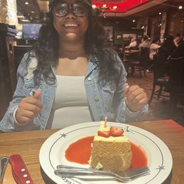 Me and my surprise cheesecake