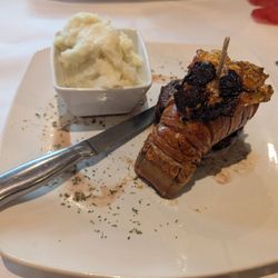 Dominique's - Surf and turf filet mignon with lobster tail