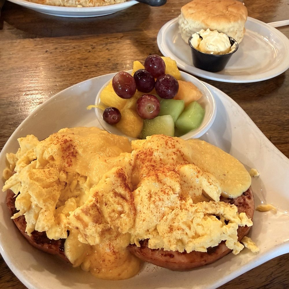 Huckleberry's - Benedict Scramble - Southern Near Me - Anaheim, California