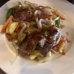 Steak hibachi lunch special - with extra vegetable and no rice Steak hibachi lunch special - with extra vegetable and no rice
