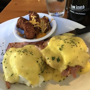 From Scratch Restaurant - Eggs Benedict! - Breakfast & Brunch Near Me - Carmel, California From Scratch Restaurant - Eggs Benedict! - Breakfast & Brunch Near Me - Carmel, California