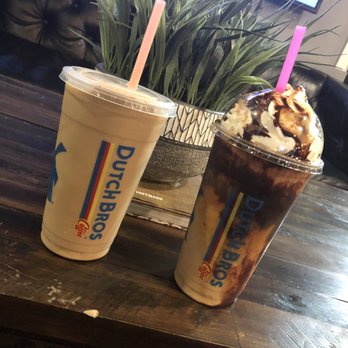 Dutch Bros Coffee - The wrong drink was given to me :( on left - Coffee & Tea Near Me - Fresno, California Dutch Bros Coffee - The wrong drink was given to me :( on left - Coffee & Tea Near Me - Fresno, California