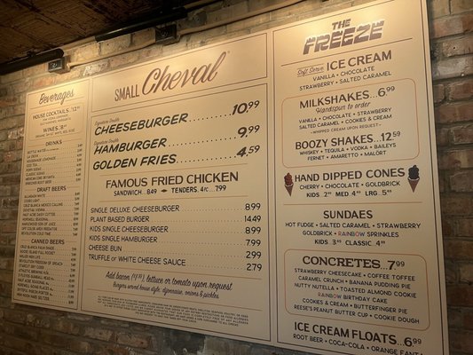 Menu photo 4 Small Cheval- Wicker Park Chicago, IL Menu photo 4 Small Cheval- Wicker Park Chicago, IL