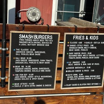 Bear City Social - Regular daily menu - Food Trucks Near Me Bear City Social - Regular daily menu - Food Trucks Near Me