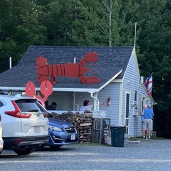 Rose Eden Lobster - Once you pull off the road, look for this!