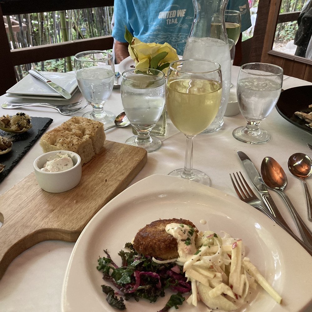 The Ranch House - Left appetizer is Mushroom Rockefeller, and Crab Cakes in front - Venues & Event Spaces Near Me - Ojai, California The Ranch House - Left appetizer is Mushroom Rockefeller, and Crab Cakes in front - Venues & Event Spaces Near Me - Ojai, California