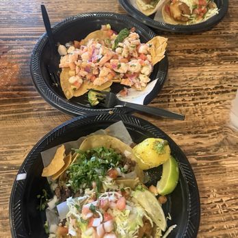 Taco Nazo - Fish taco and ceviche to share. - Mexican Near Me - Bellflower, California
