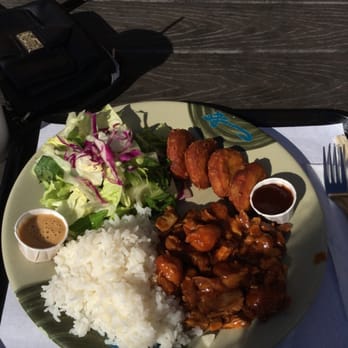 Rice Things - Tofu nuggets & spicy teryaki plate comes with salad & rice - Japanese Near Me - Redondo Beach, California
