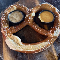 Pretzel was so hot and soft
