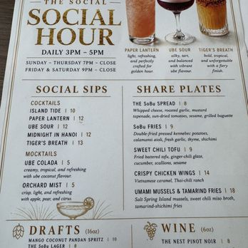 SoBu Social - July 2026 - Buffets Near Me - Burnaby, British Columbia