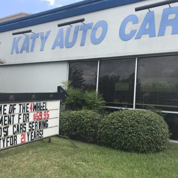 Katy Auto Care - Hunter Laser Alignment Rack!! - Auto Repair Near Me - Katy, Texas