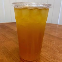 Mango green tea