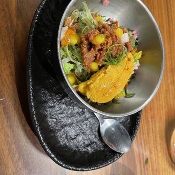 Kochi - Eighth course - uni bibimbap - Korean Near Me - New York, New York Kochi - Eighth course - uni bibimbap - Korean Near Me - New York, New York